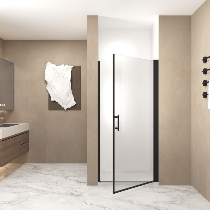 Shower Door With Glass And Explosion Proof Safety Film