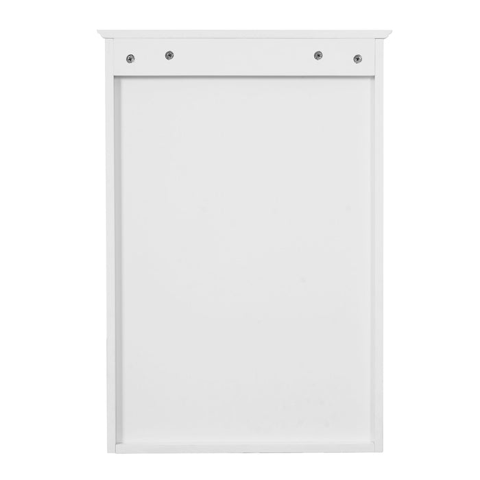 Wall Mounted Bathroom Storage Cabinet With Mirror, Soft Closing Hinges