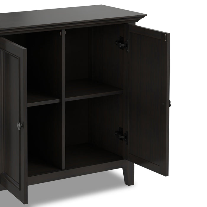 Amherst - 2 Door Storage Cabinet & Adjustable Shelving - Brown