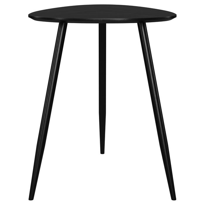 Xander - Triangular Table With Rounded Edges