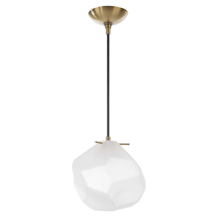Geodesic - 1 Light Mini Pendant - White
