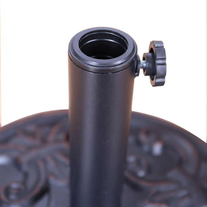 Gobi - Resin Umbrella Base - Bronze