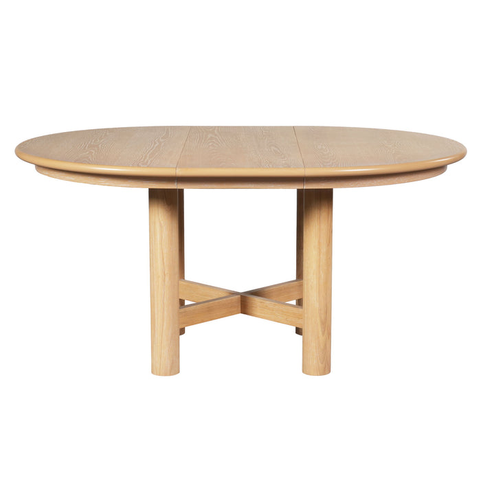 Extendable Oval Dining Table With Leaf