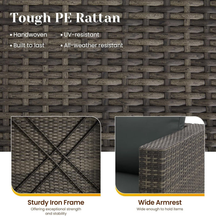 Modern Patio Set With Coffee Table