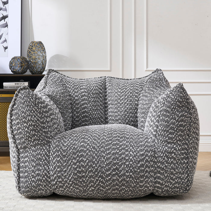 Comfortable Chenille Sofa Chairs With Highly Resilient Foam For Living Rooms And Bedrooms