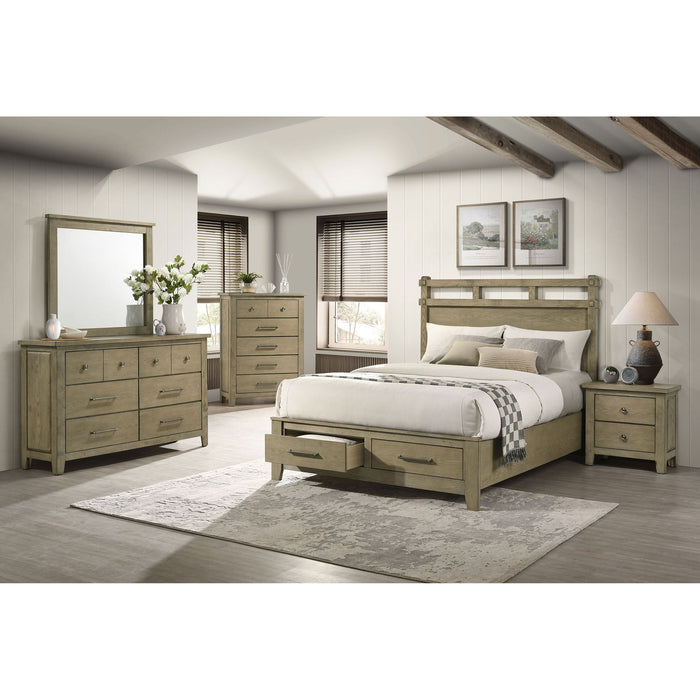 Pelton - 5 Drawer Chest - Oak