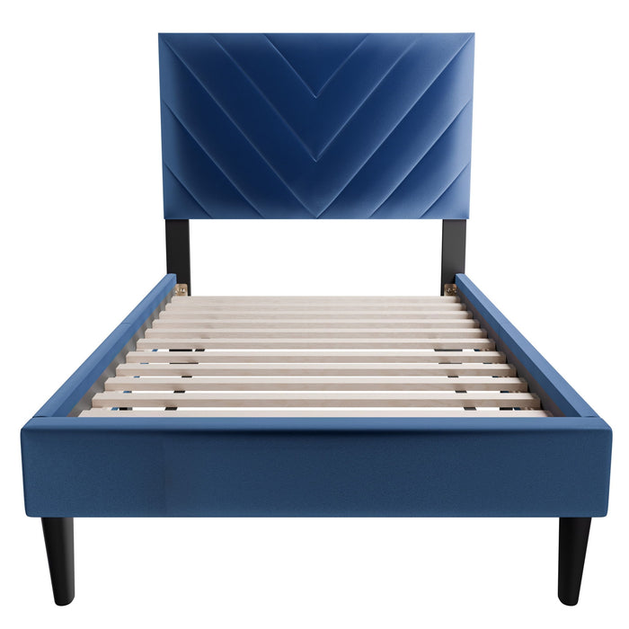 Bed Set With Adjustable Headboard