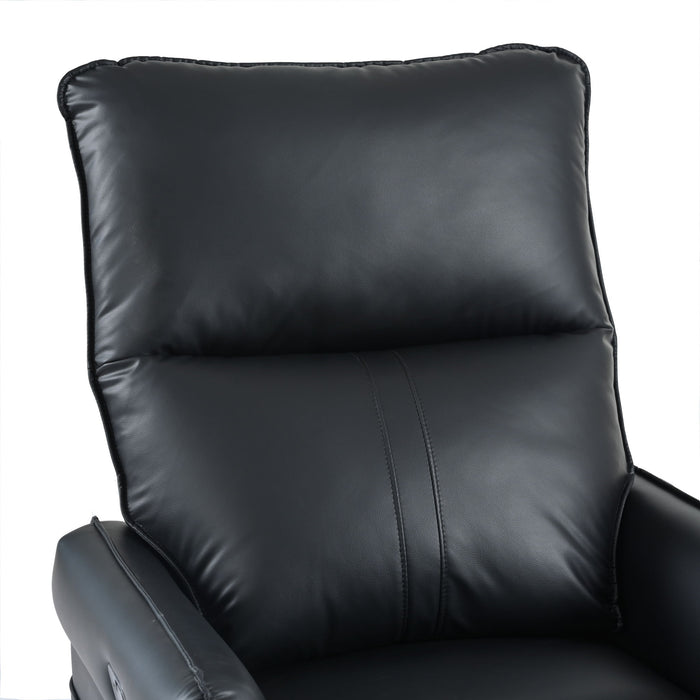 270° Power Swivel Rocker Glider Recliner Chair With USB Ports
