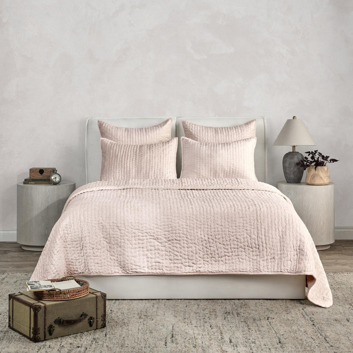 Bari - Velvet Sham - Bliss Pink