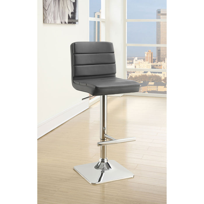Adjustable Bar Stool (Set of 2) - Gray