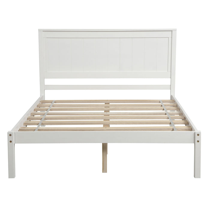 Platform Bed Frame With Headboard