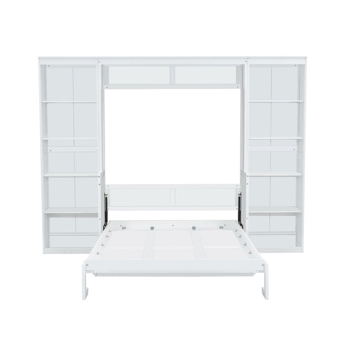 Murphy Bed With Desk And Bookshelf