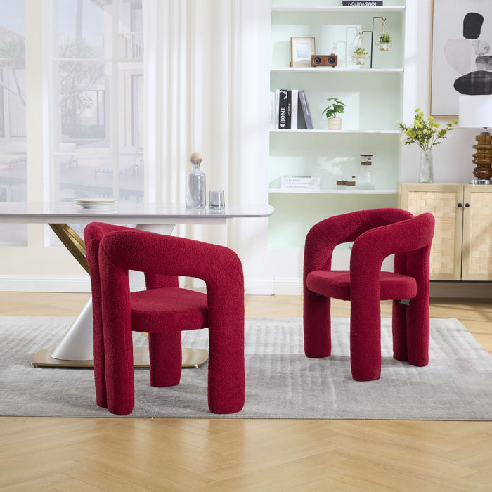 Coolmore Contemporary Designed Accent / Dining Chair With Armrests