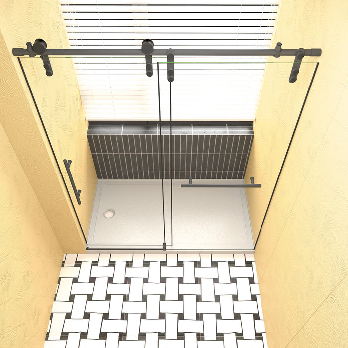 Shower Base Drain With Single Threshold Design