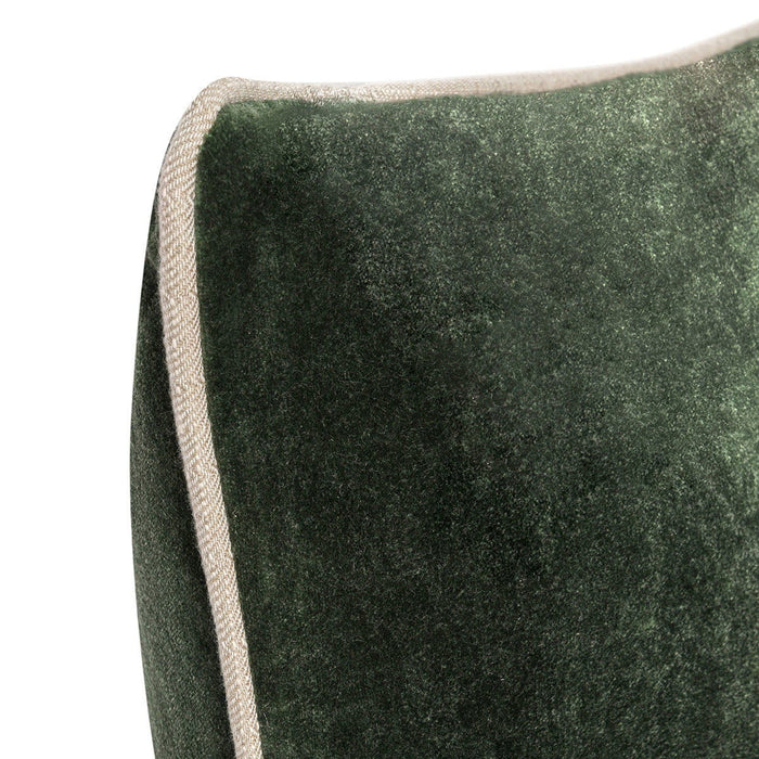 Heirloom Velvet - SLD Pillow - Forest Green