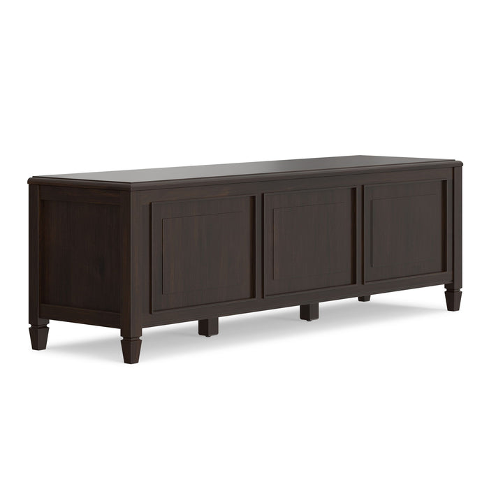 Connaught - Large Storage Bench Trunk - Dark Brown
