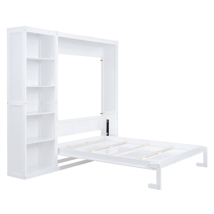 Murphy Wall Bed With Shelves