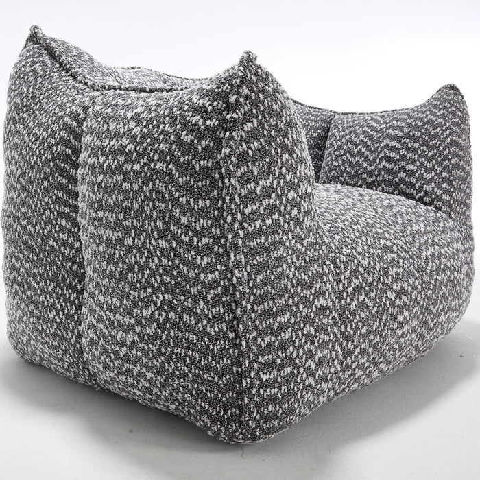 Comfortable Chenille Sofa Chairs With Highly Resilient Foam For Living Rooms And Bedrooms