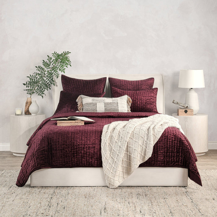 Bari - Velvet Sham - Port