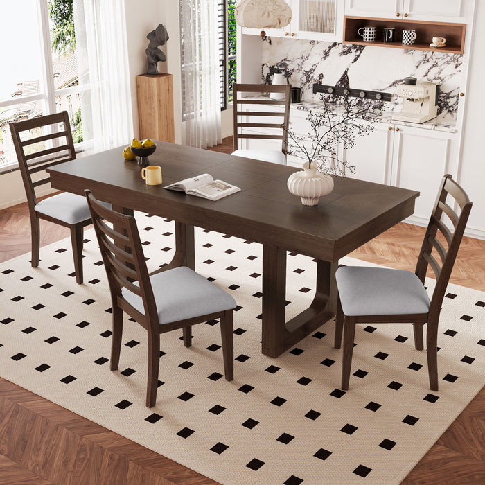 Upholstered Armless Chairs With High Ladder Back