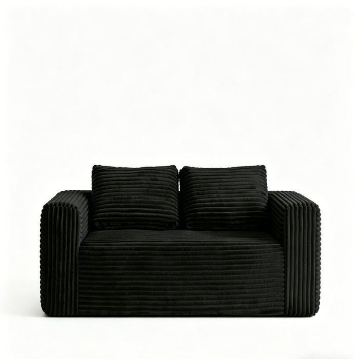 Cloud Loveseat Sofa Couch, 2 Seater Boneless Couch