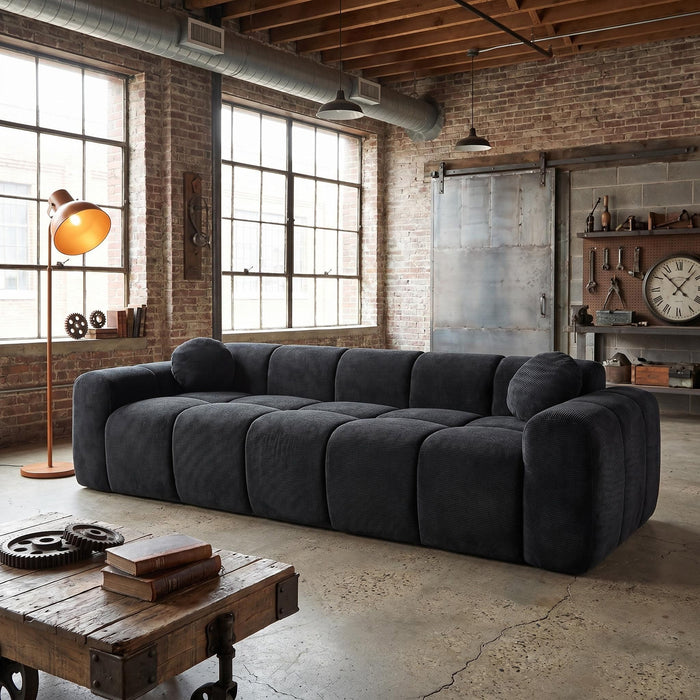 Extra Large Compression Sofa, Cloud Puff Couch For Living Room
