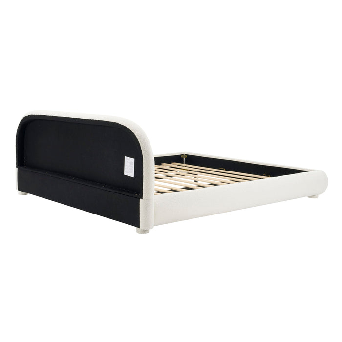 Simple Modern Bedroom Double Upholstered Bed