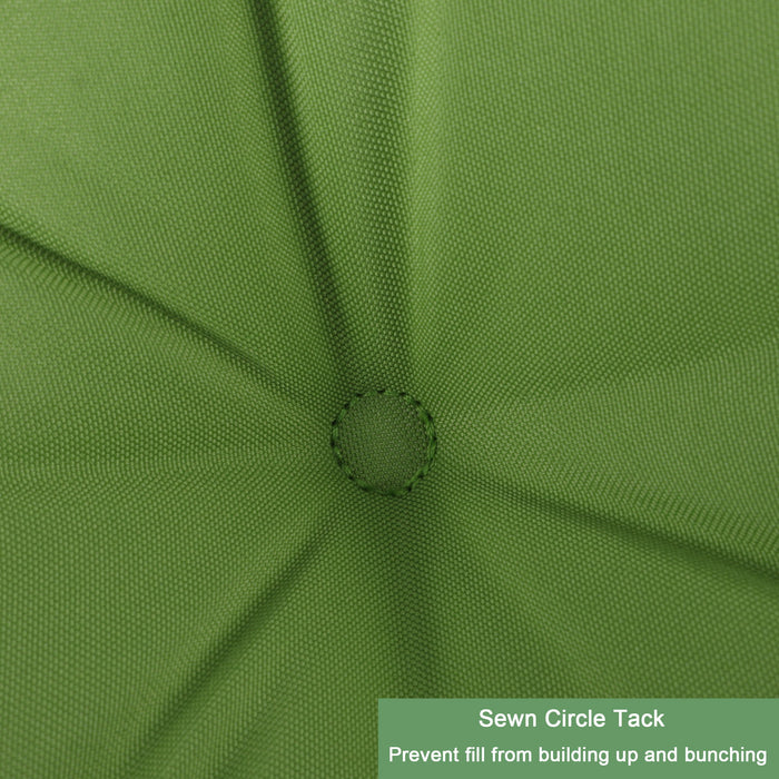 2 Piece High Back Patio Chair Cushion Set