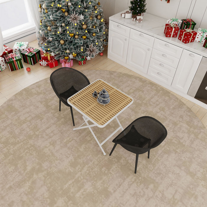 2 Piece Durable Single Chair With Mesh Hollow Out Design