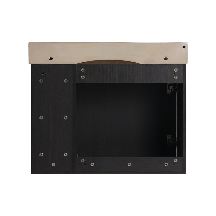 Wall Mounted Bathroom Vanity With Sink, Soft Close Door