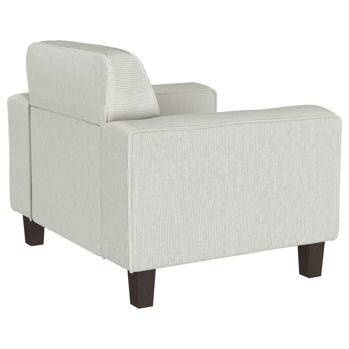 Dana - Track Arm Tufted Accent Chair