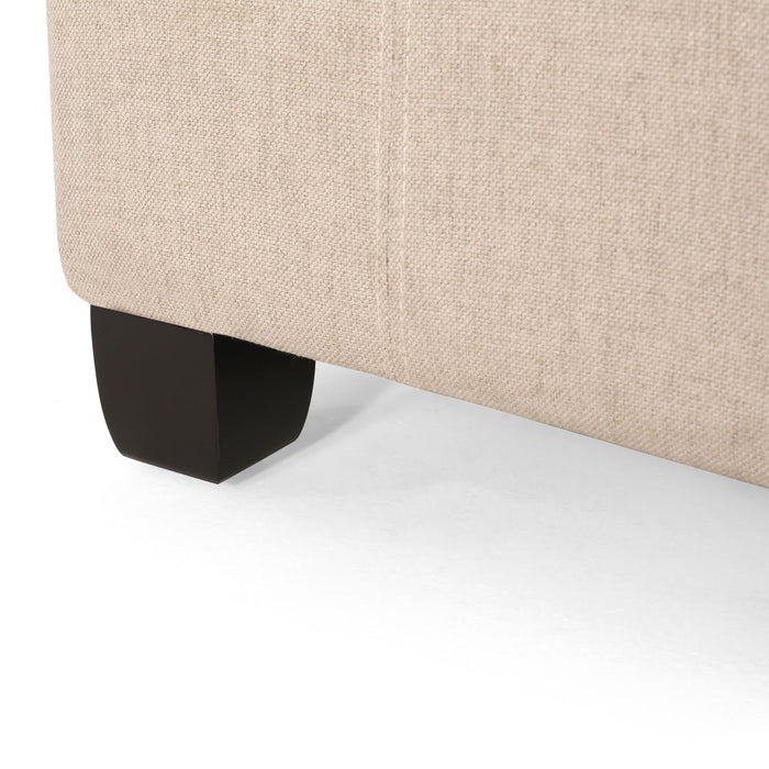 Isabella - Contemporary Ottoman With Storage