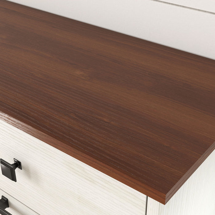 Double Tilt Out Trash Cabinet With Hideaway Drawer And Barn Door Style