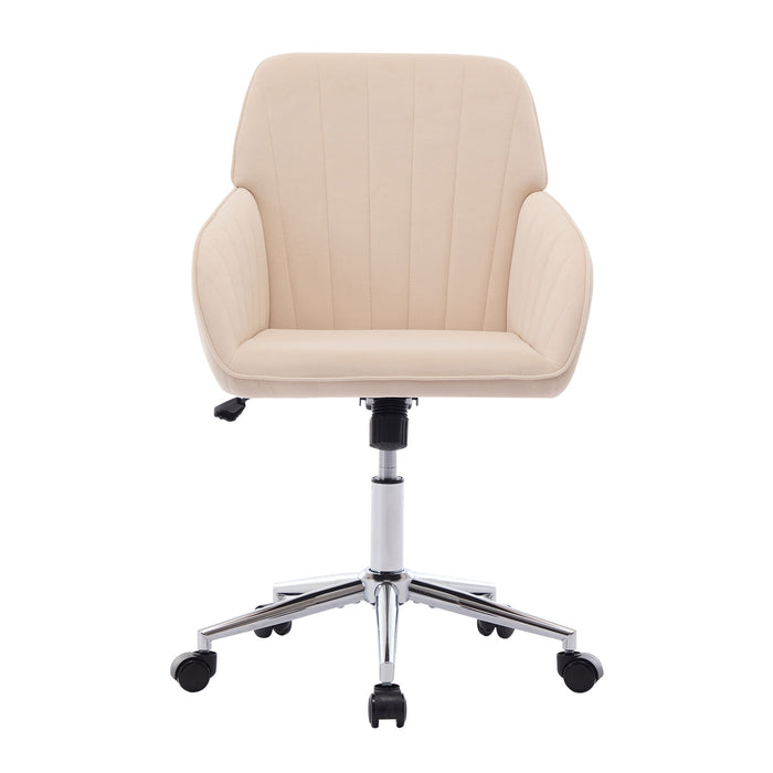 Adjustable Ergonomic Office Chair, Swivel Backrest Seat
