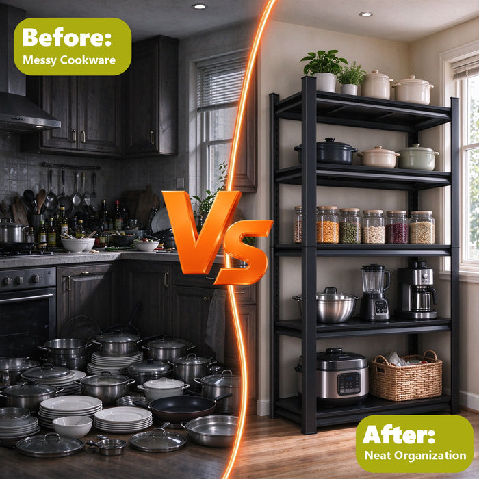 Adjustable Height Storage Shelving Units