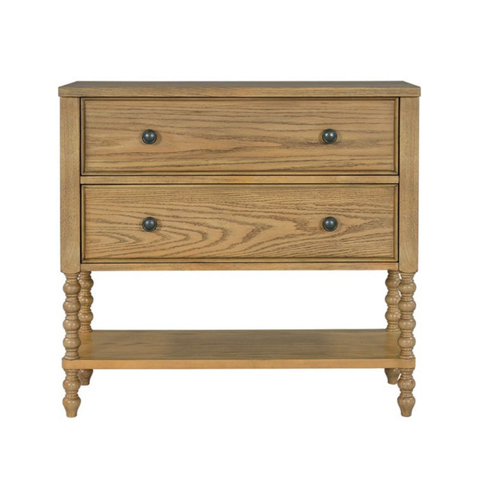 2 Drawer Accent Chest - Natural