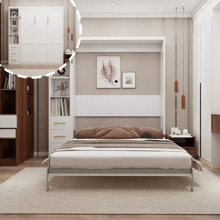 Multifunctional Vertical Murphy Wall Bed