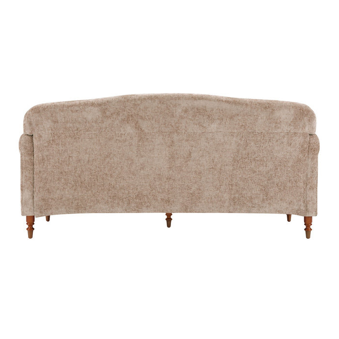 Loveseat Sofa, 2 Seater Couch With Rolled Arms