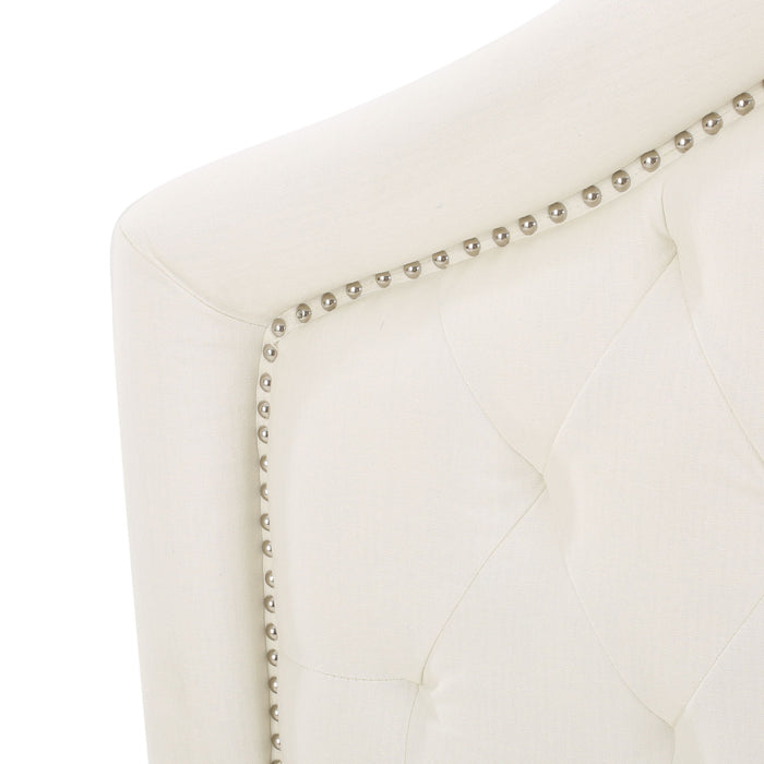 Kaarina - Contemporary Tufted Fabric Headboard