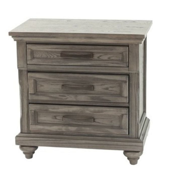 3 Piece Bedroom Set, Bed With 2 Nightstands