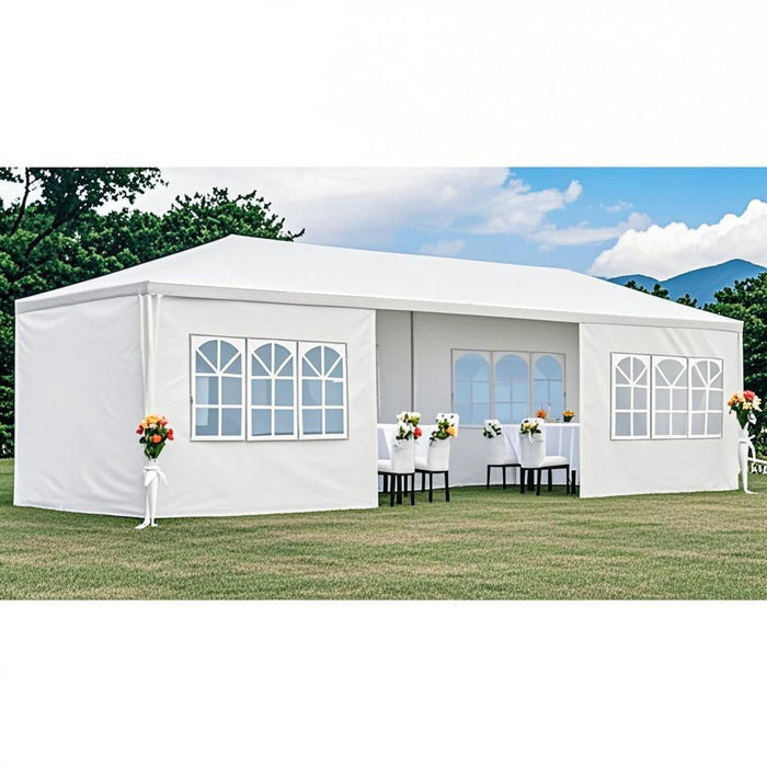 10X20' Outdoor Garden Gazebo Wedding Party Tent Canopy Marquee With Removable Sidewalls