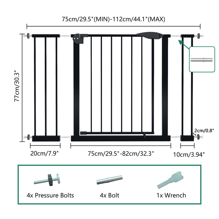 Baby Gate For Stairs And Doorways