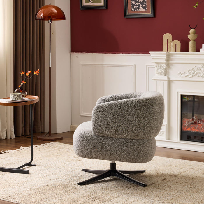 Cuddle Style Leisure Swivel Sofa Chair