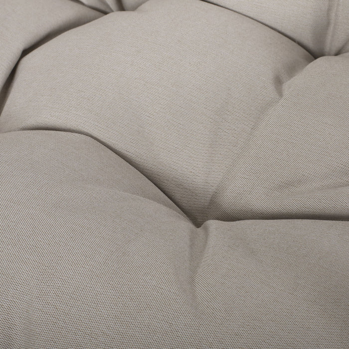 Outdoor / Indoor Wicker Hanging Chair With 8Ft Chain - Light Brown / Beige