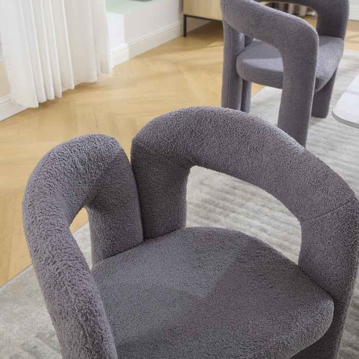 Coolmore Contemporary Designed Accent / Dining Chair With Armrests