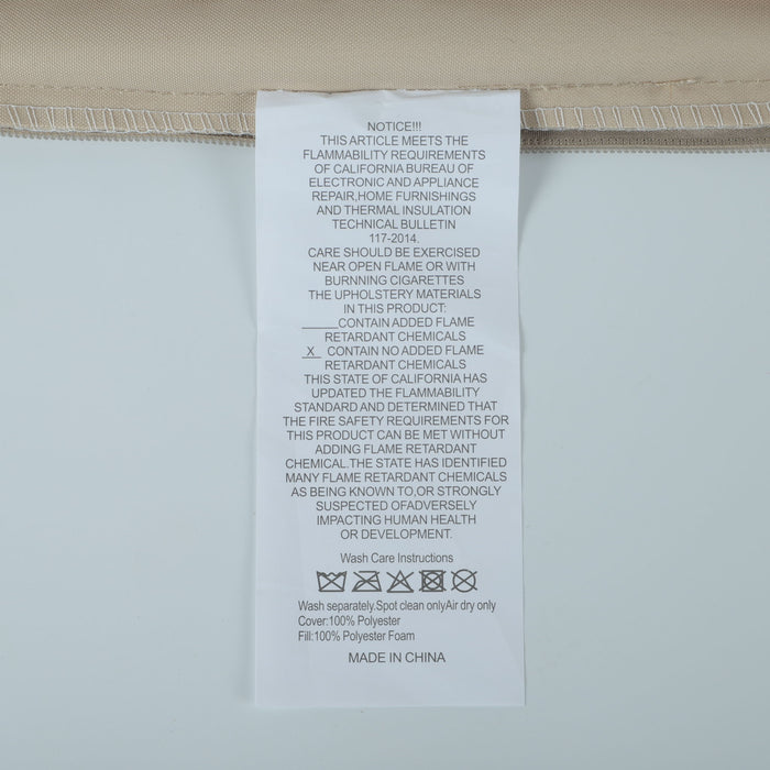 Cushion Covers For 7 Piece Wicker Sectional Sofa, 14 Pack Seat And Back Slipcovers With Zipper