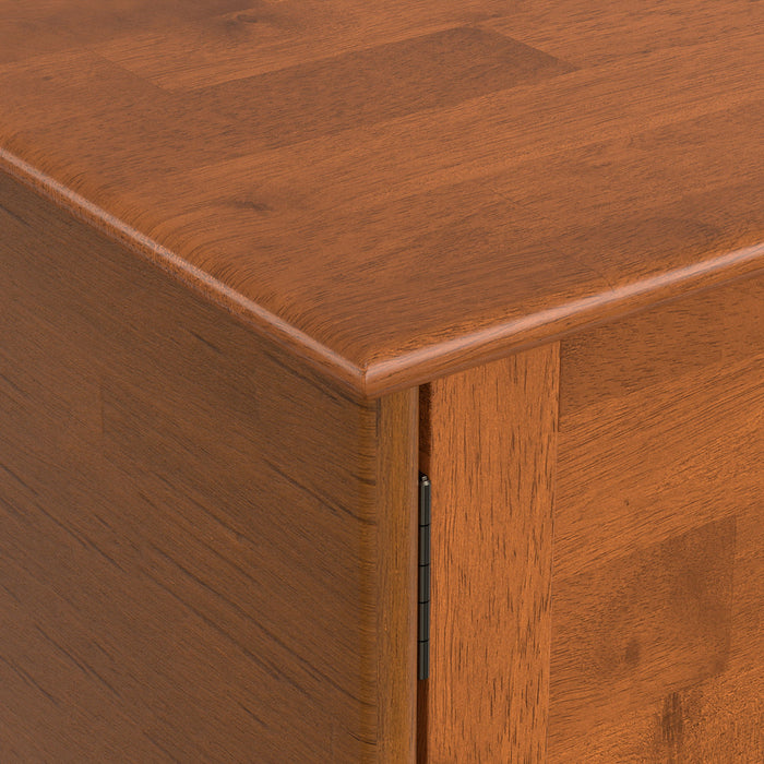 Draper - Handcrafted Mid Century Low TV Media Stand