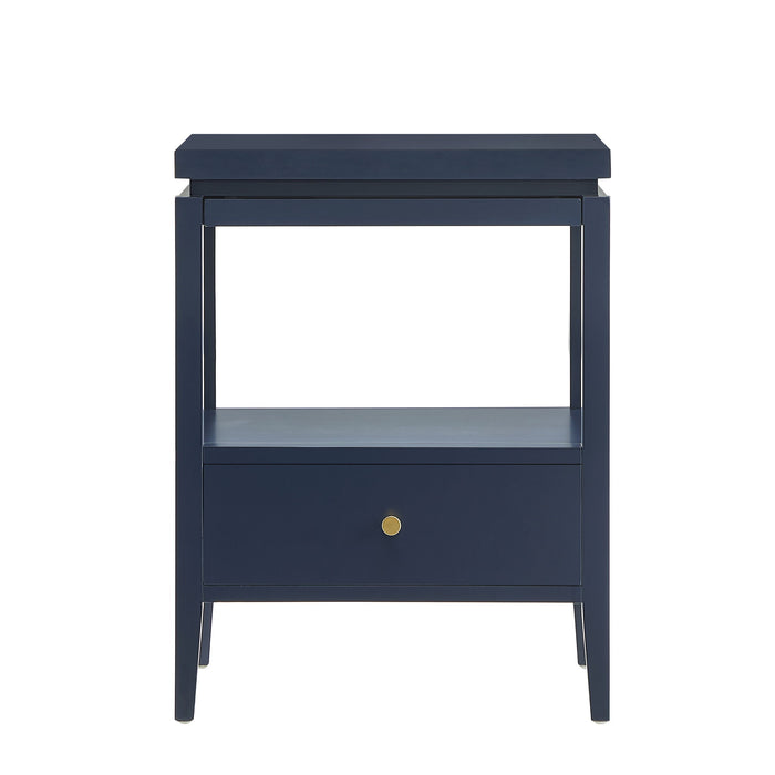 Olana -1 Drawer Nightstand With Floating Top Design