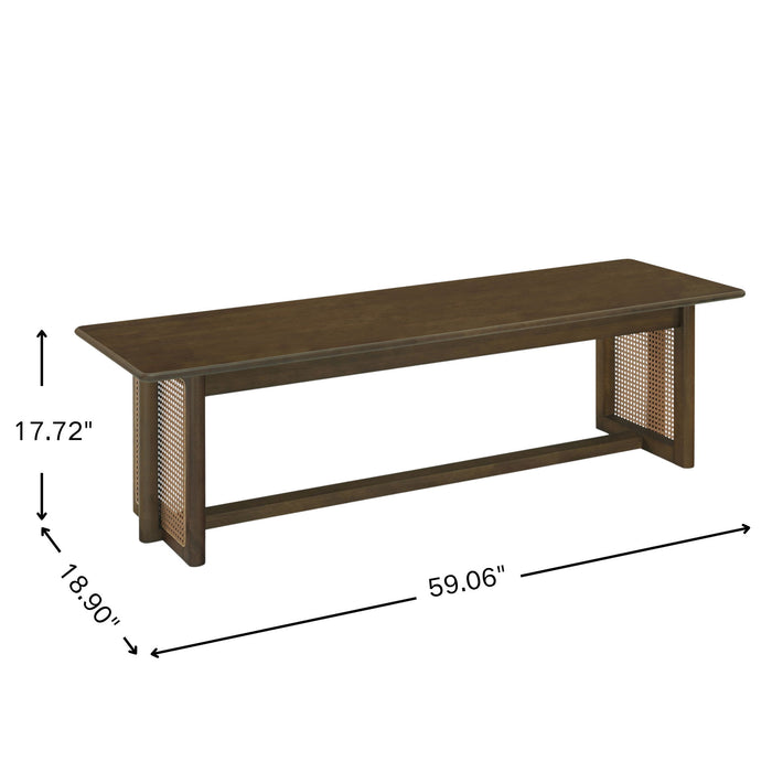 Dining Set, 1 Table & 2 Benches