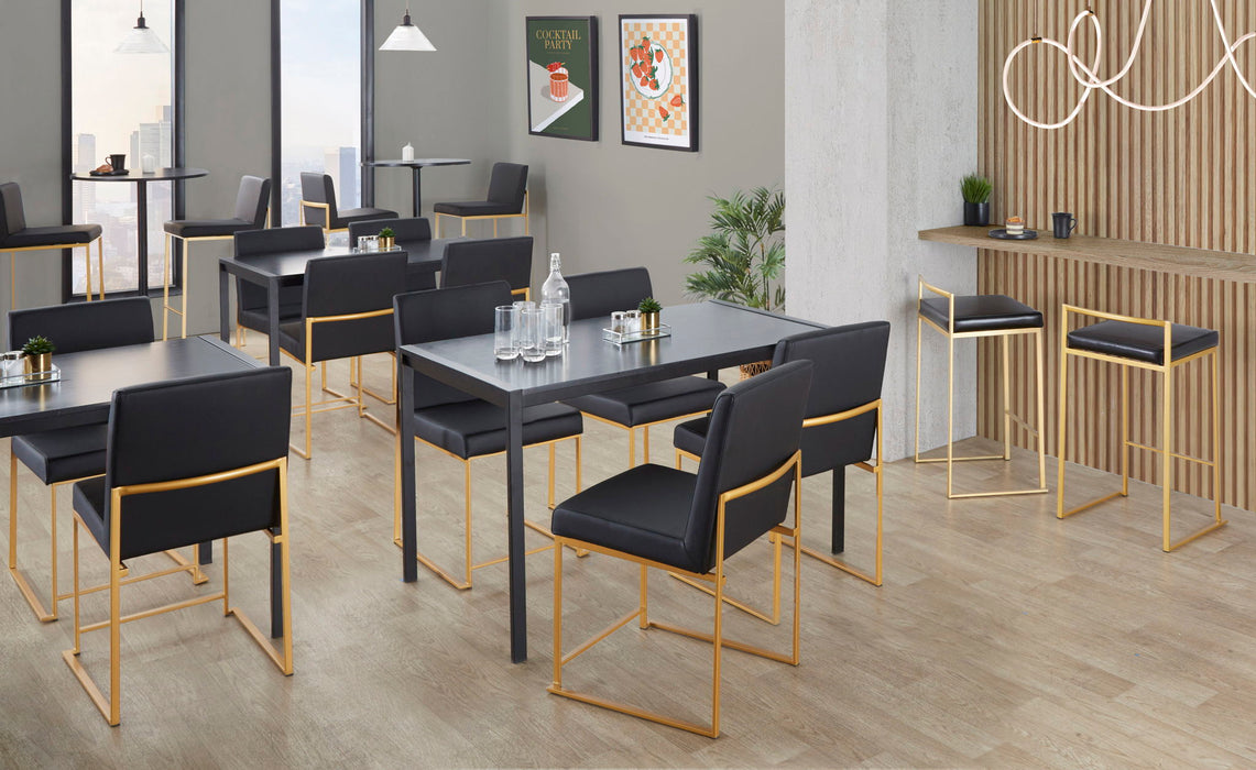 Fuji - Contemporary Design High Back Barstool
